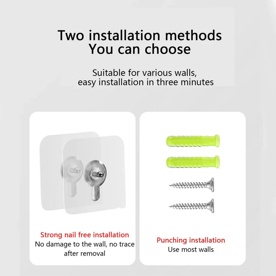Rolluxe™ – 2-in-1 toilet paper holder with storage box