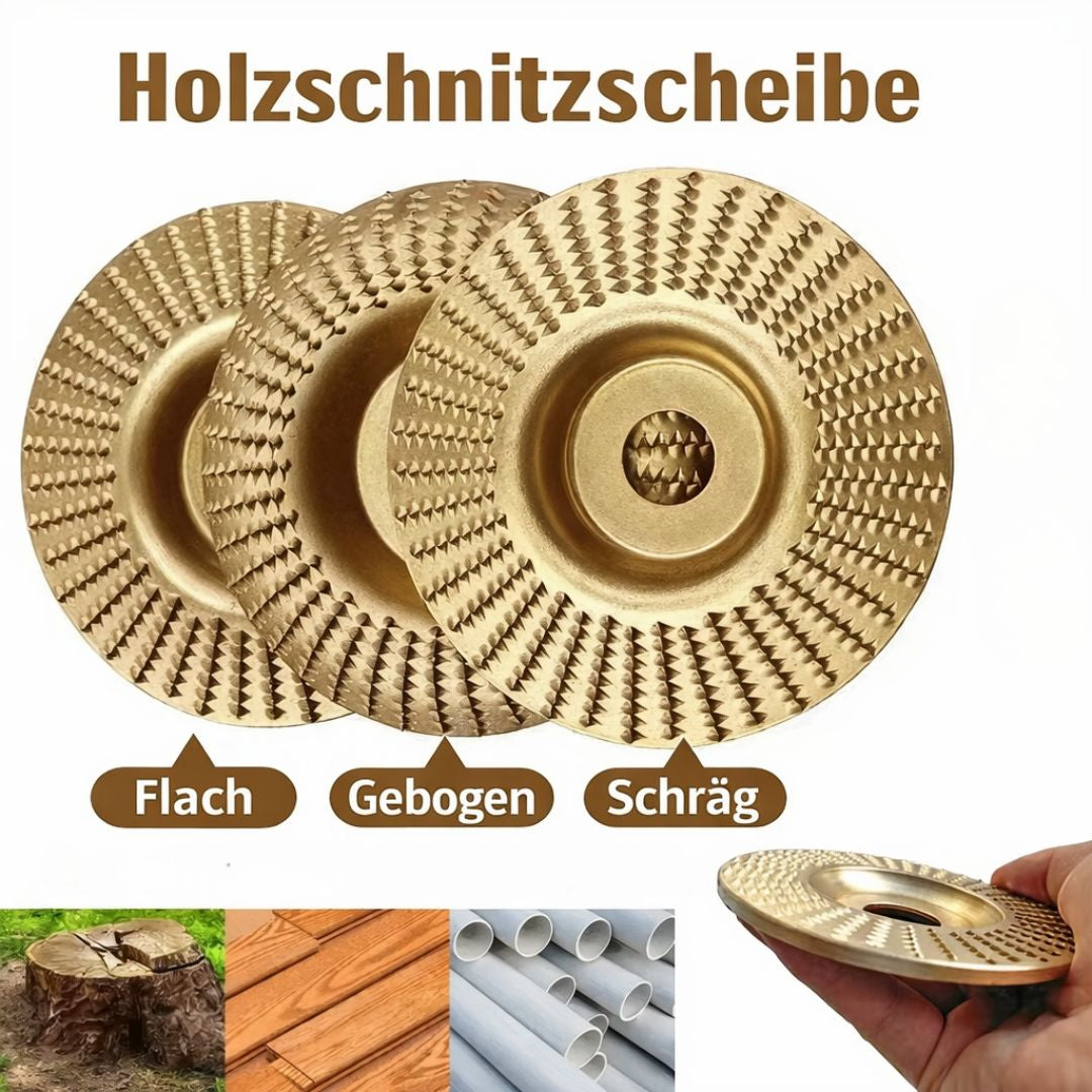 WoodMaster™ - Präzisions-Holzschnitzscheibe