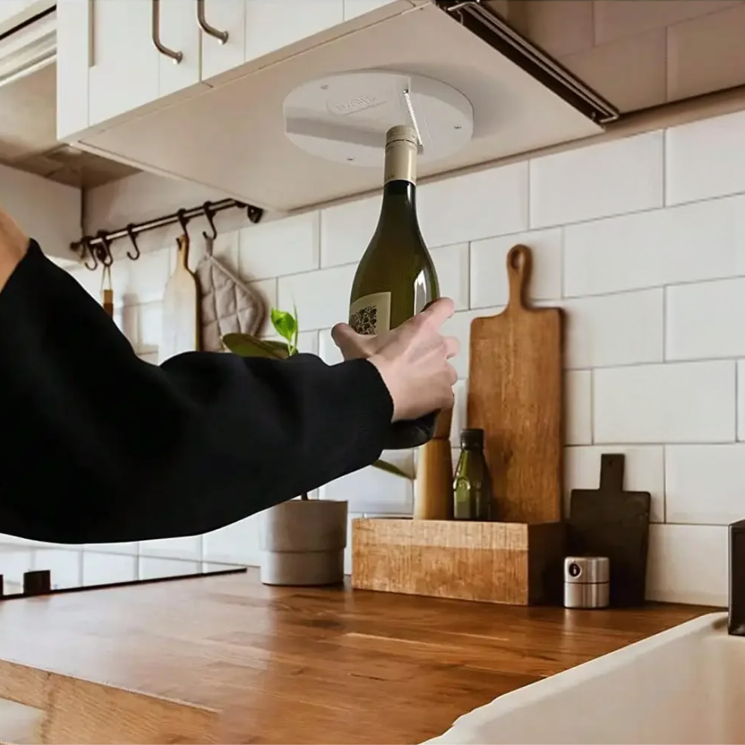 Ergonomisches Einhand-Glasdeckelöffner-Werkzeug