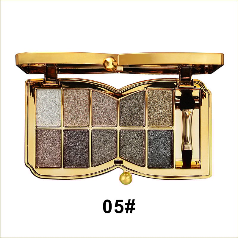 ShimmerGlam™ | 10 Colors Sparkle Shimmer Eyeshadow Palette