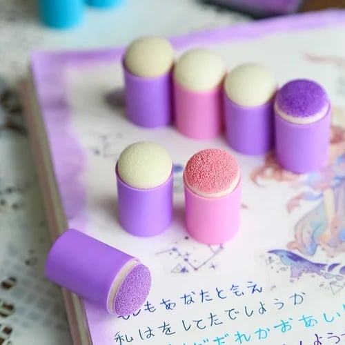 50% OFF | DazzleDab™ | DIY Sponge Finger Painting Set - incl. 20 colors