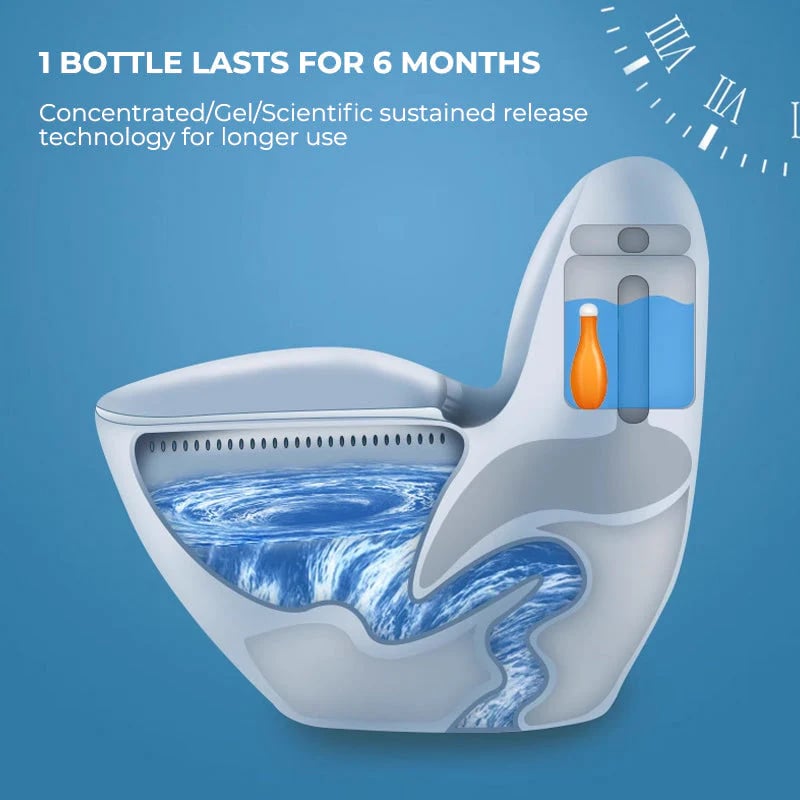 Leistungsstarkes Toilettenreinigungs-Gel für frische und hygienische Badezimmer