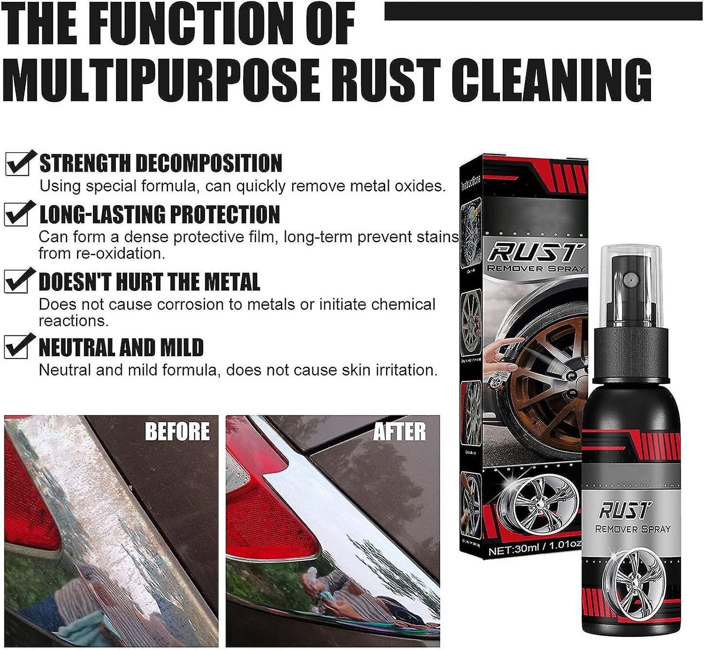 CorrodeWizard™ | Rust Removal Spray