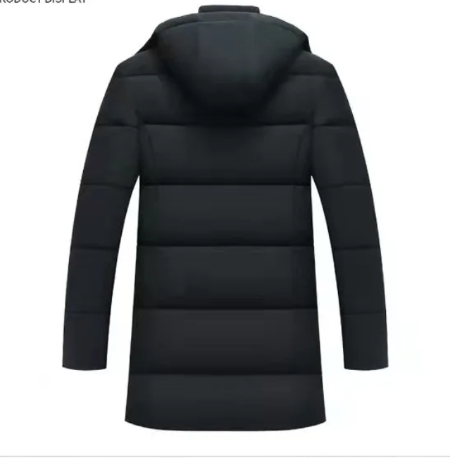 Frostel™ | Men's hooded, padded, and fleece-lined winter jacket – perfect for cold days