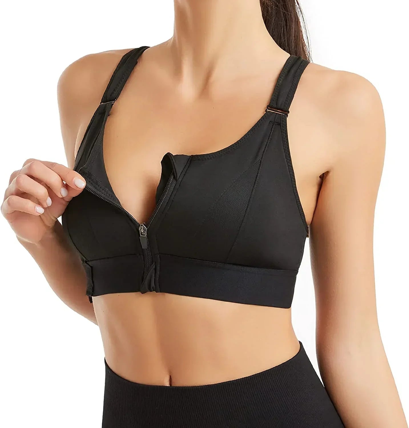FitMe™ | Sports bra with adjustable zipper