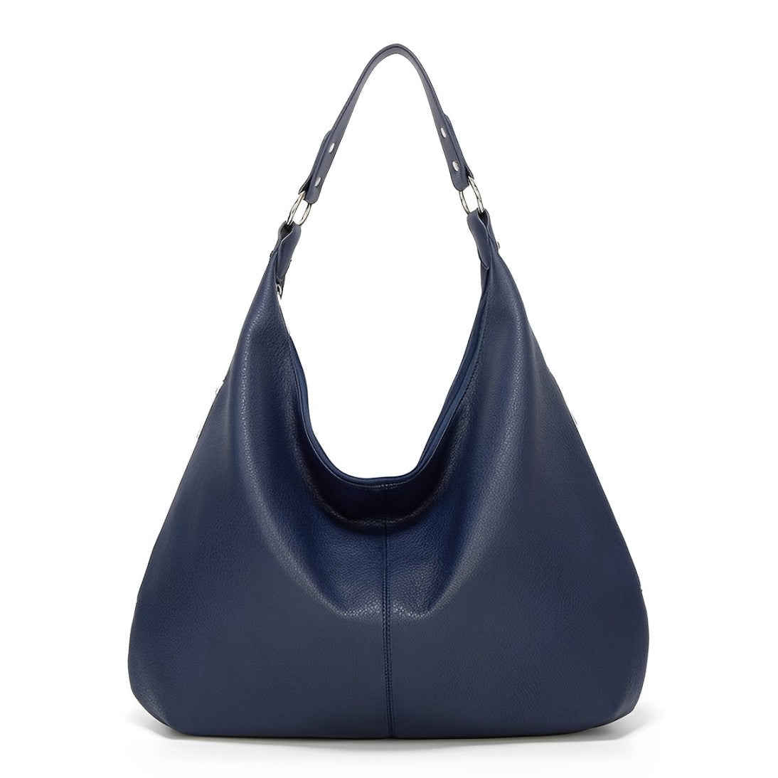 Alva™ | Simple large shoulder bag in solid color