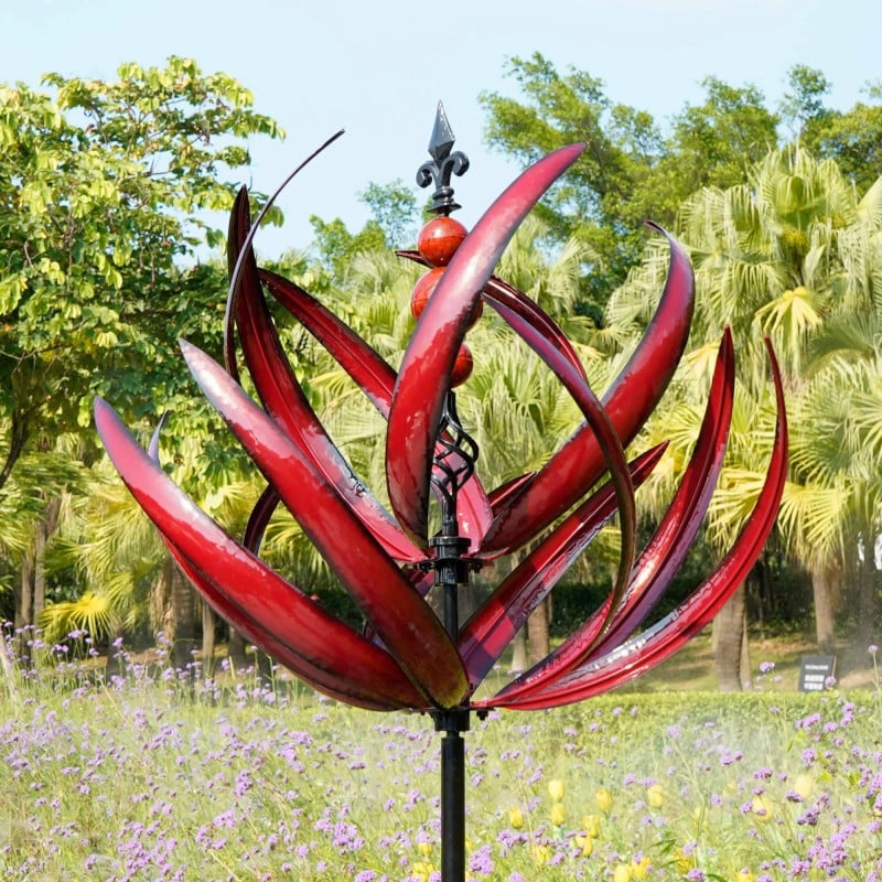 LotusSpinner™ | Experience the splendor of the Lotus Weather Vane