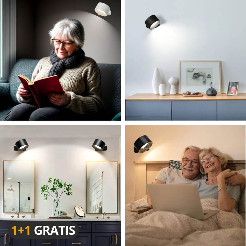Luno™ | Eindeloze wall lamp - 1 + 1 FREE!