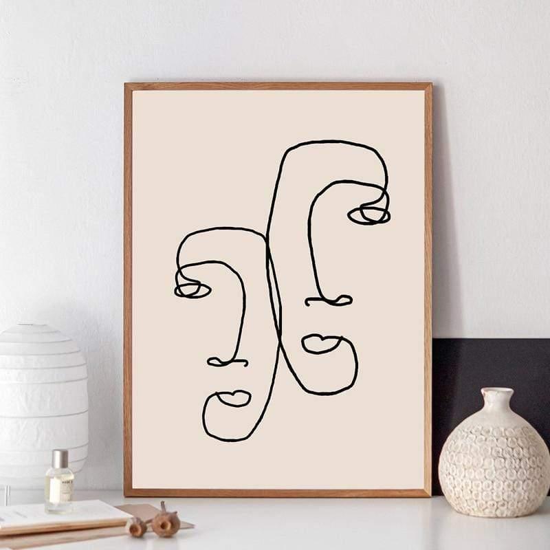 Lässige Chic Canvas
