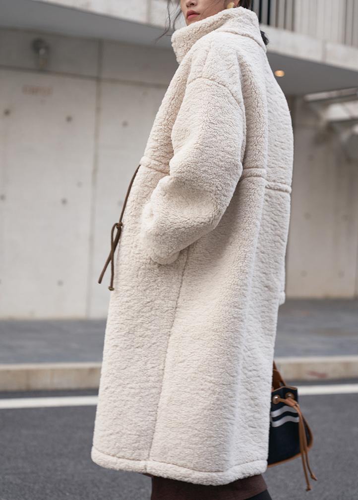 Cosynic™ | Plus-size high-neck drawstring winter coat