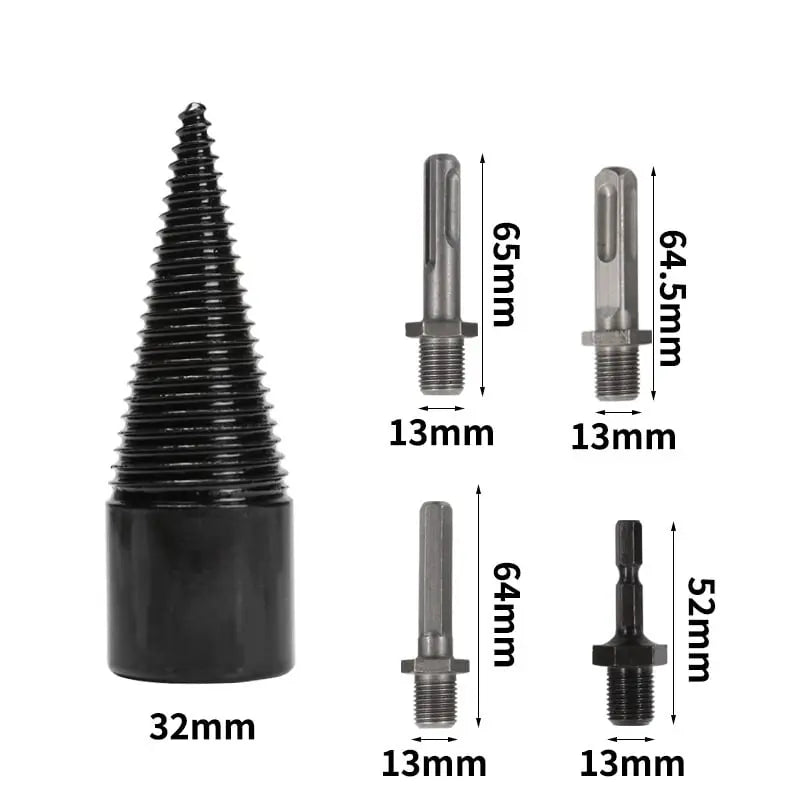 DrillSplit™ - Bohrer-Splitter aus Kohlenstoffstahl für einfache Anwendung