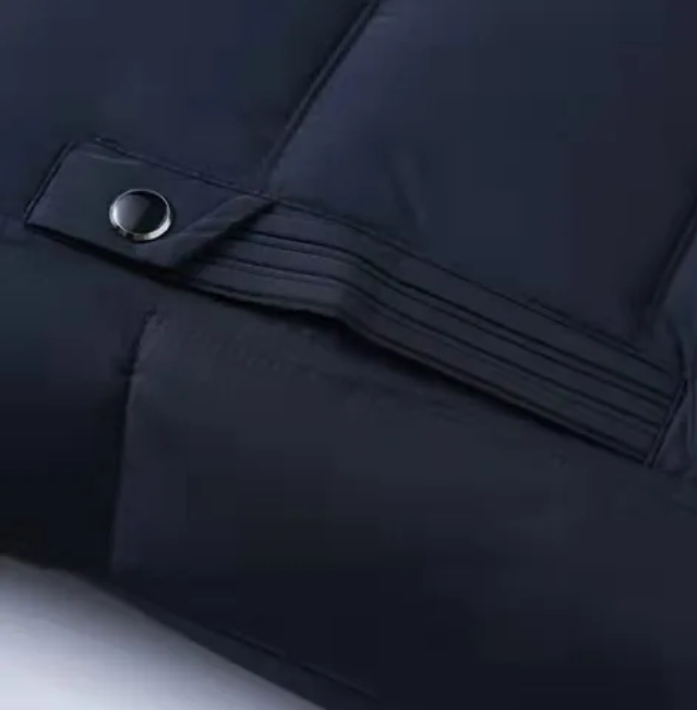 Frostel™ | Men's hooded, padded, and fleece-lined winter jacket – perfect for cold days