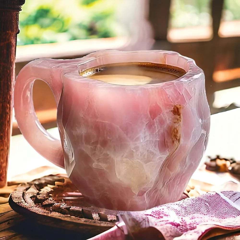 CrystalMug™ – Mineral Crystal Coffee Mugs