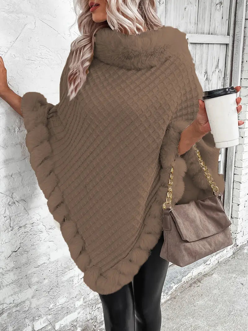 FurWarm™ - Luxurious Warm Sweater with Fur Trim