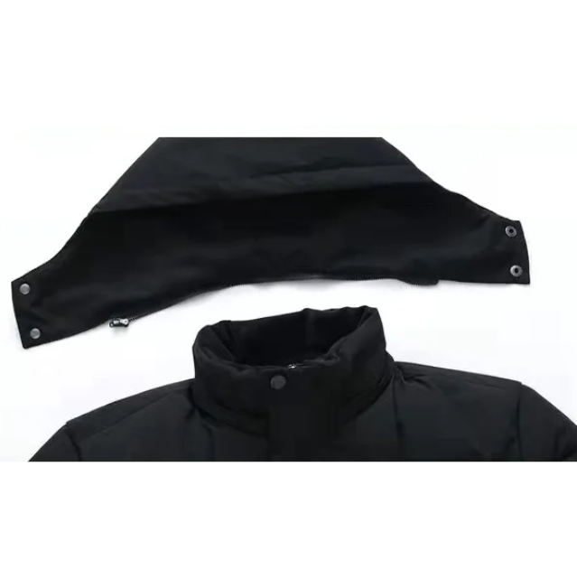 Frostel™ | Men's hooded, padded, and fleece-lined winter jacket – perfect for cold days