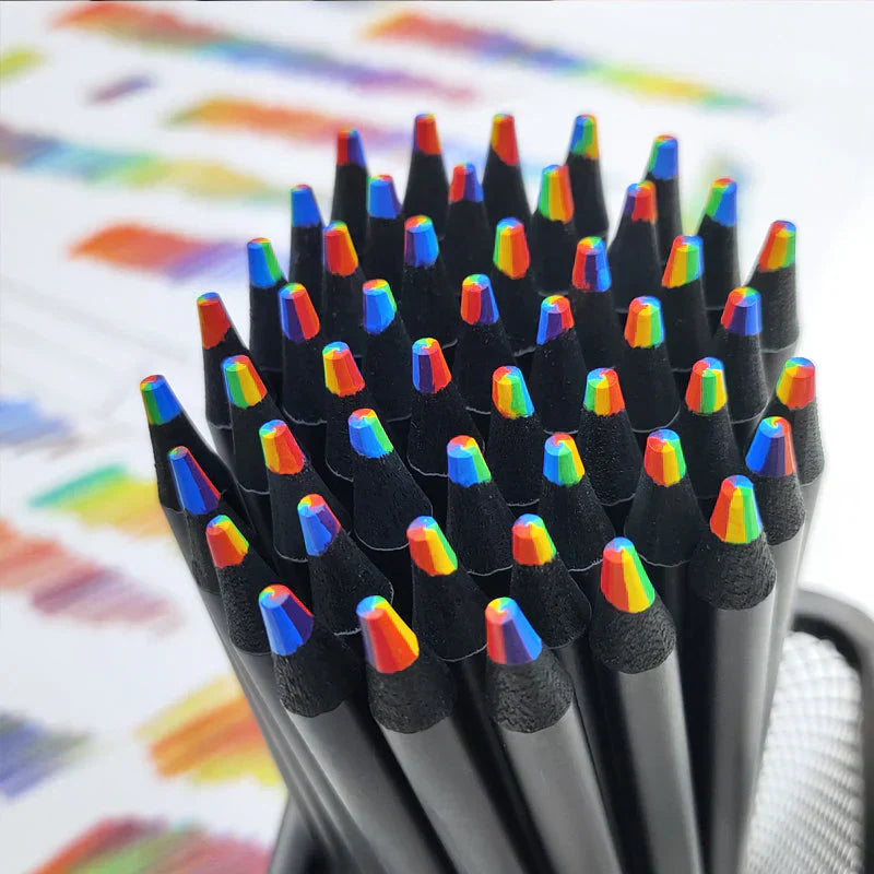 ColorWhirl™ – Rainbow colored pencil with 7 colors