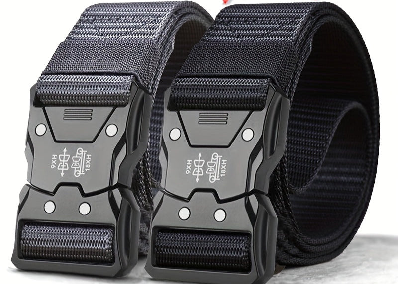 Robuster Unisex-Taktik-Nylon-Gürtel für Outdoor und den täglichen Gebrauch