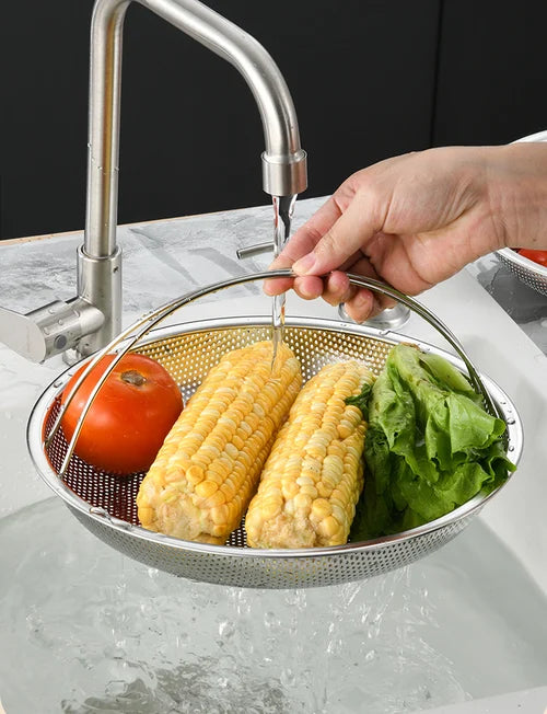 Vapure™ | All-in-one stainless steel steamer with handle