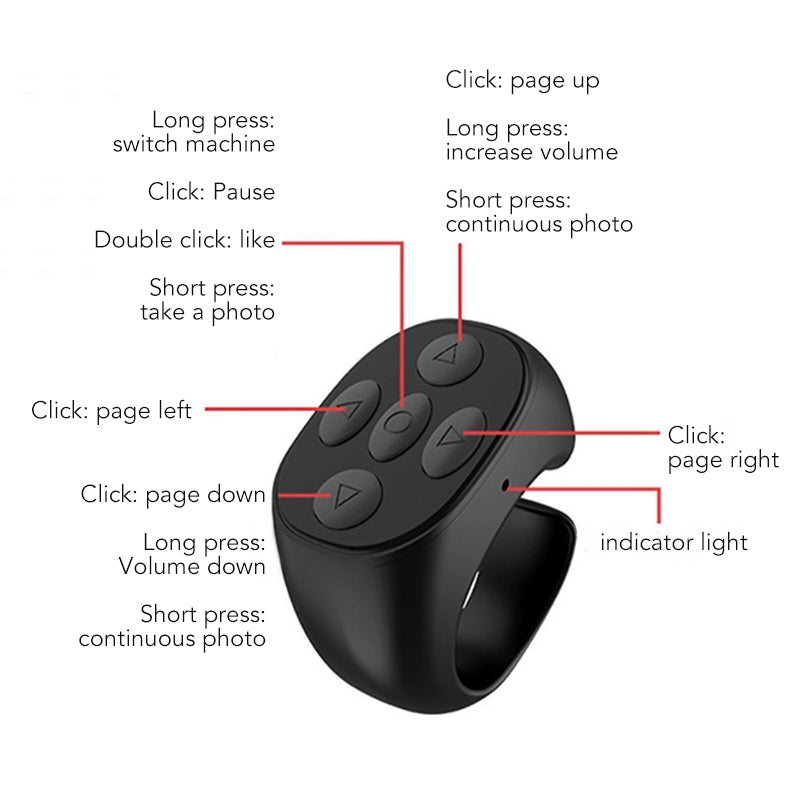 Wireless™ | Bluetooth remote control at your fingertips