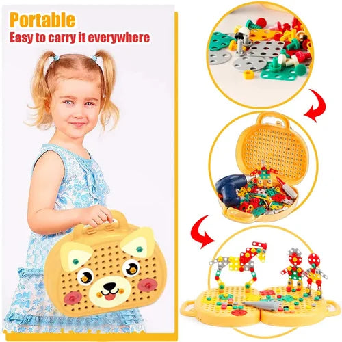 Montessori-inspirierte pädagogische Spieleset für Kinder