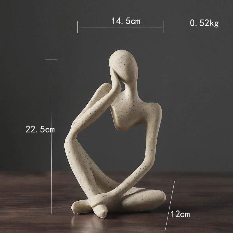 Moderne abstrakte Atacama-Skulptur für Wohnkultur