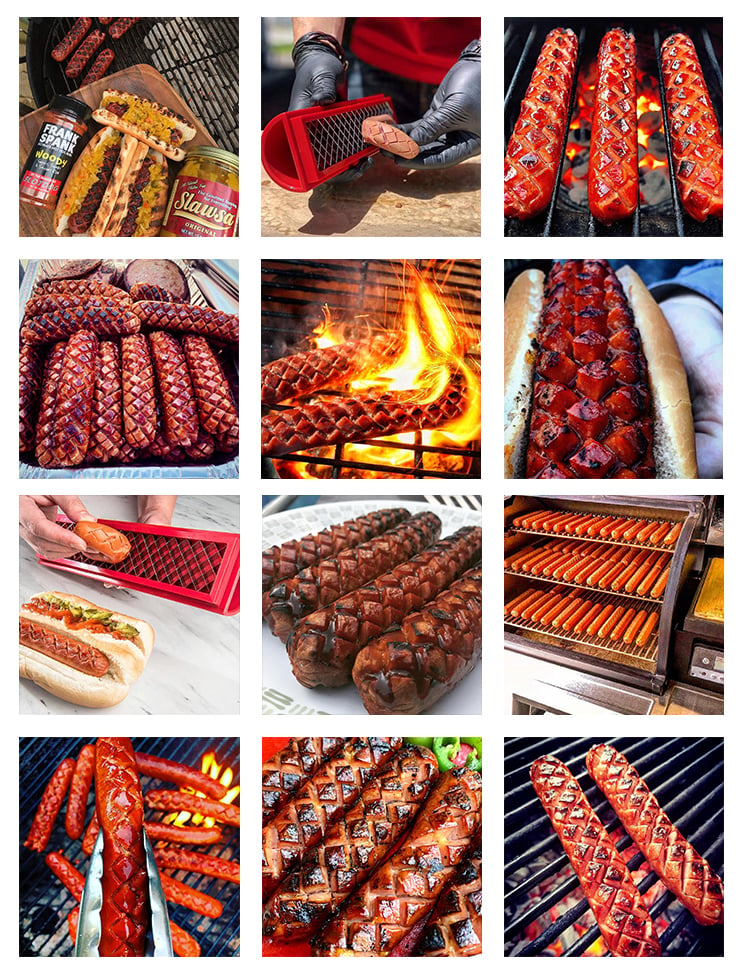 WienerDinner™ - Schneller Knuspriger Hot Dog Maker