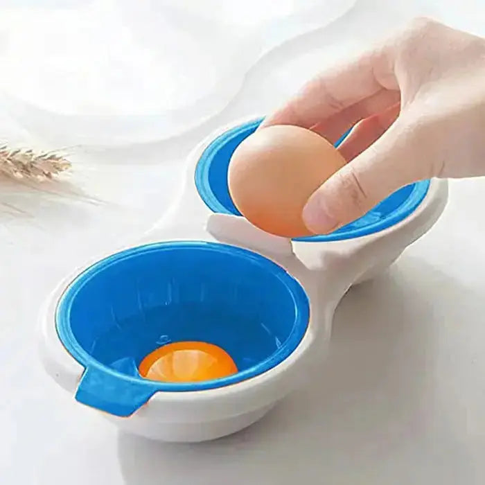 Tragbarer Mikrowellen-Eierkocher für ein einfaches, gesundes Frühstück