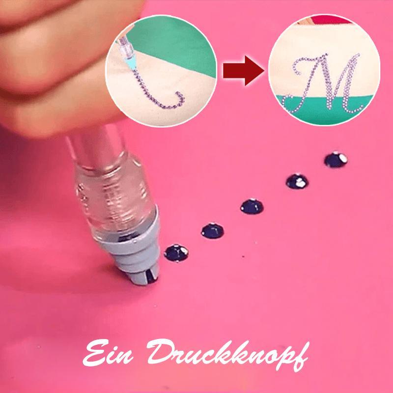 Buntes Kristall-Kunststiftset für DIY-Kreativität