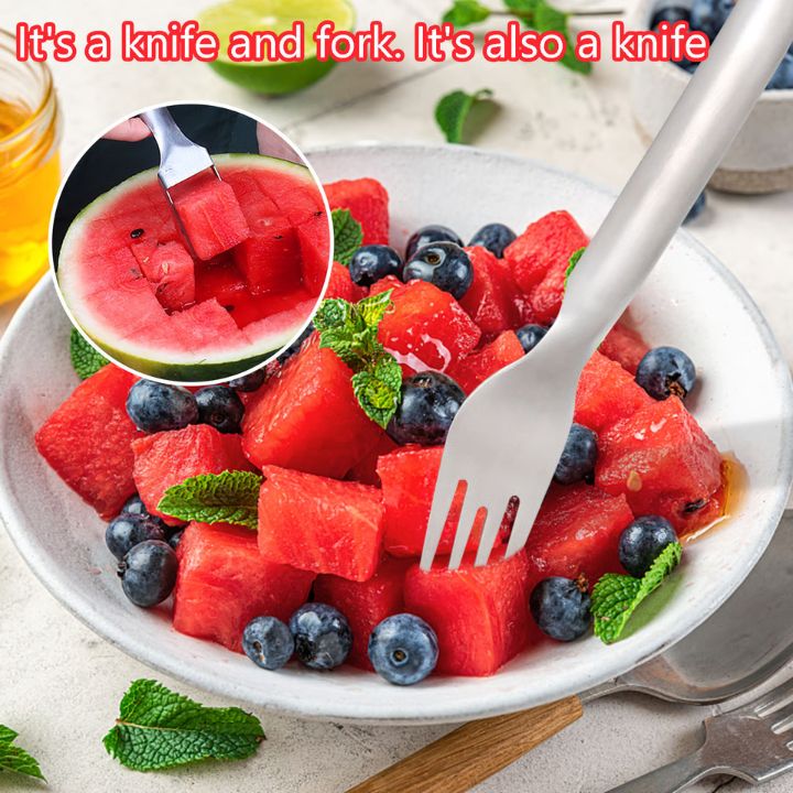 FruchtPro™ | 2-in-1 stainless steel fruit cutter