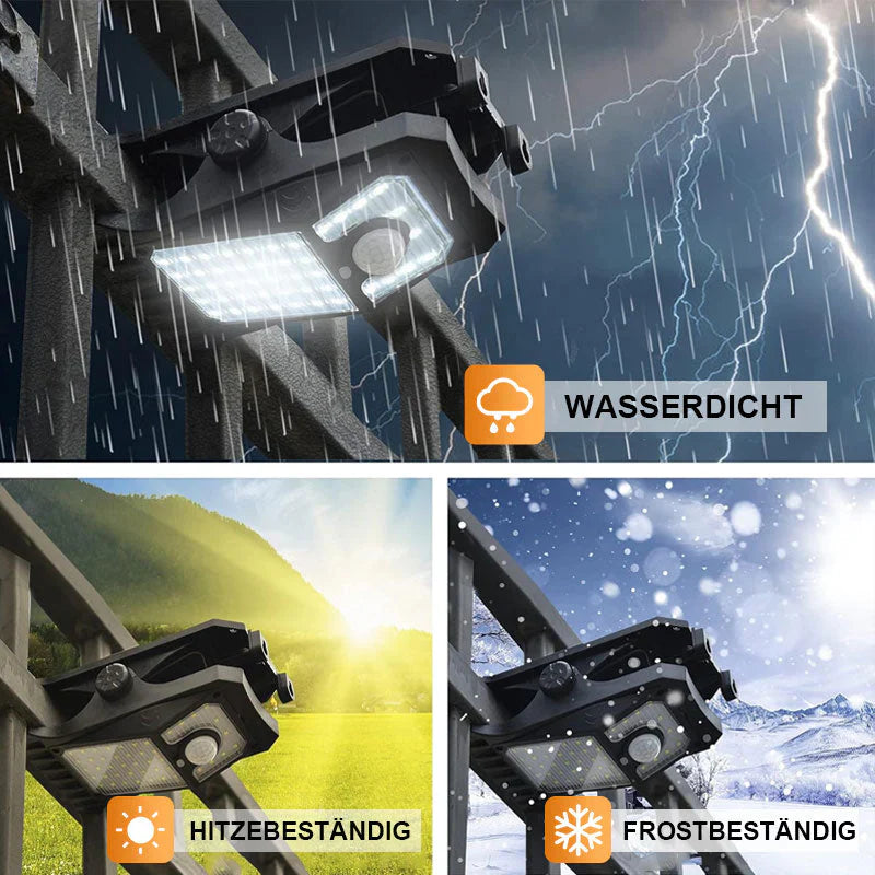 SolGlow™ – Waterproof solar clip light for all weather