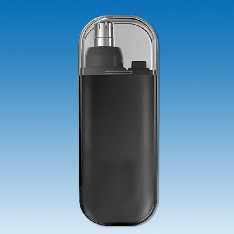 Kompakter tragbarer Nasenhaarschneider für einfache Pflege unterwegs