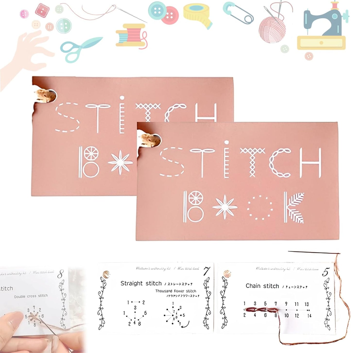 StitchBook™ – Creative Mini Sewing Stitch Book