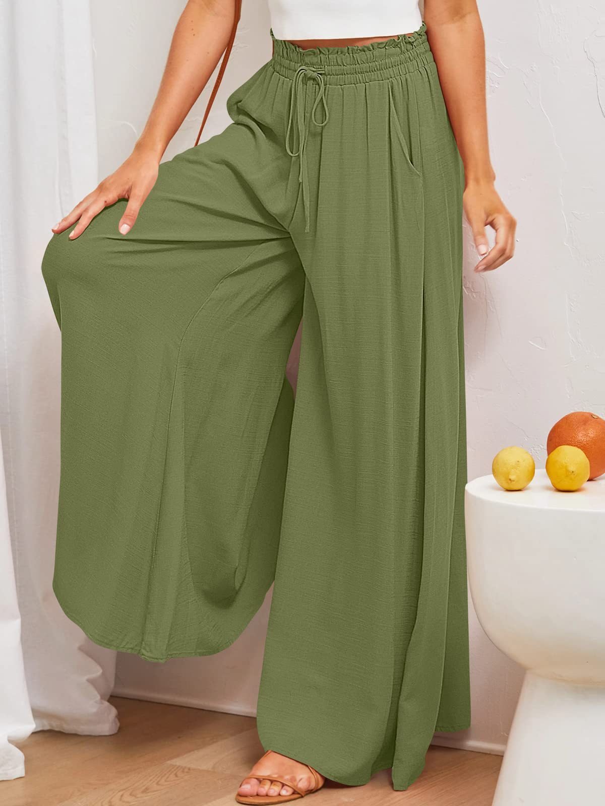 Wide Style™ | Women's Wide-Leg Casual Pants