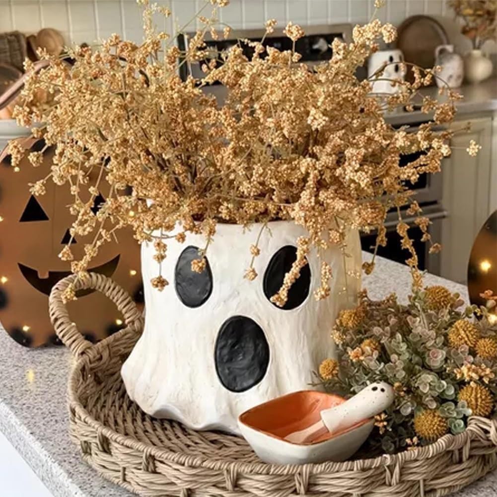Gruselige Halloween-Geistereimer-Dekoration