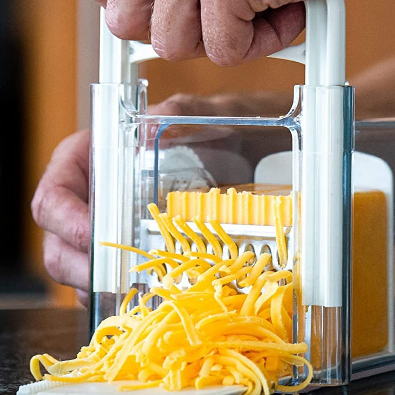 Elektrischer Käseschneider für perfekte gleichmäßige Käsescheiben