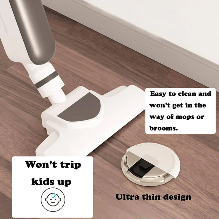 Mechanical floor doorstop – keep your door safely open