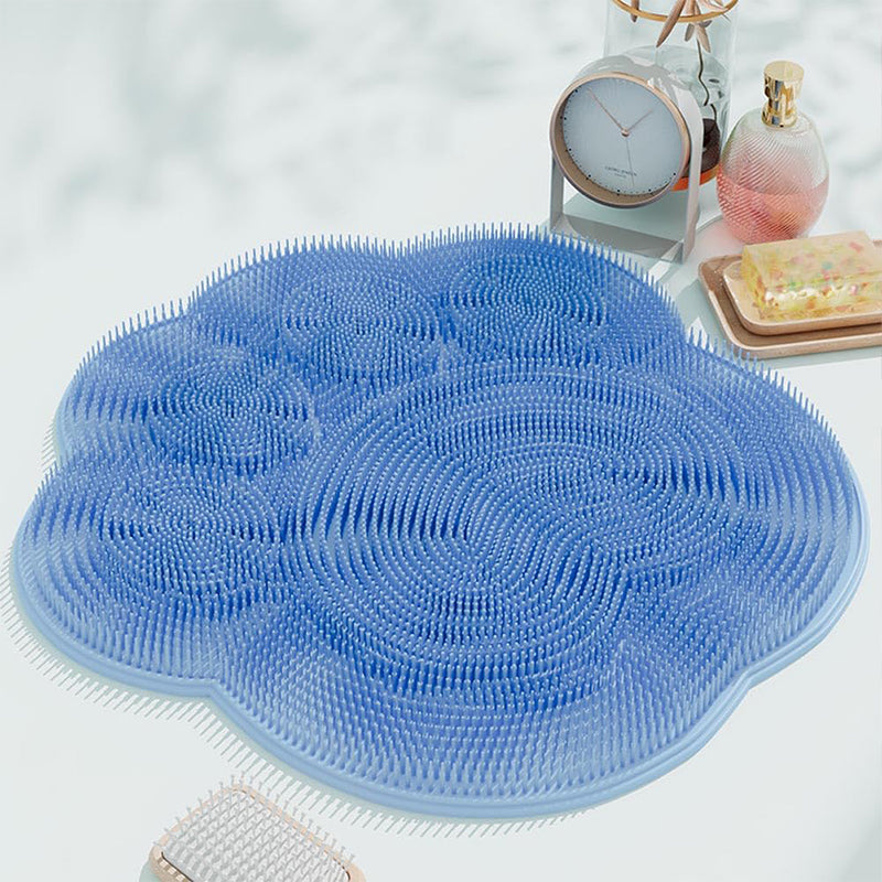 Sanfte Silikon-Fußpeelingmatte für Spa-Pediküre