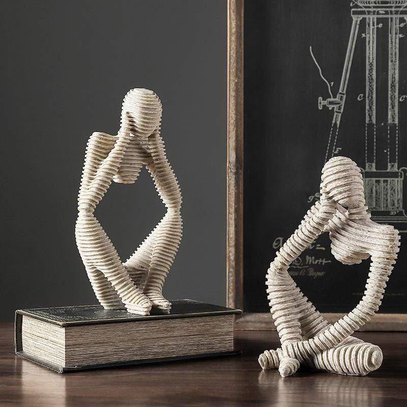 Moderne abstrakte Atacama-Skulptur für Wohnkultur