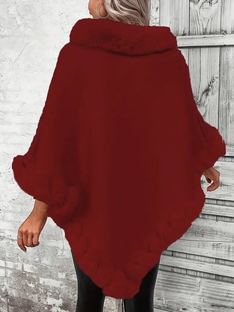 FurWarm™ - Luxurious Warm Sweater with Fur Trim