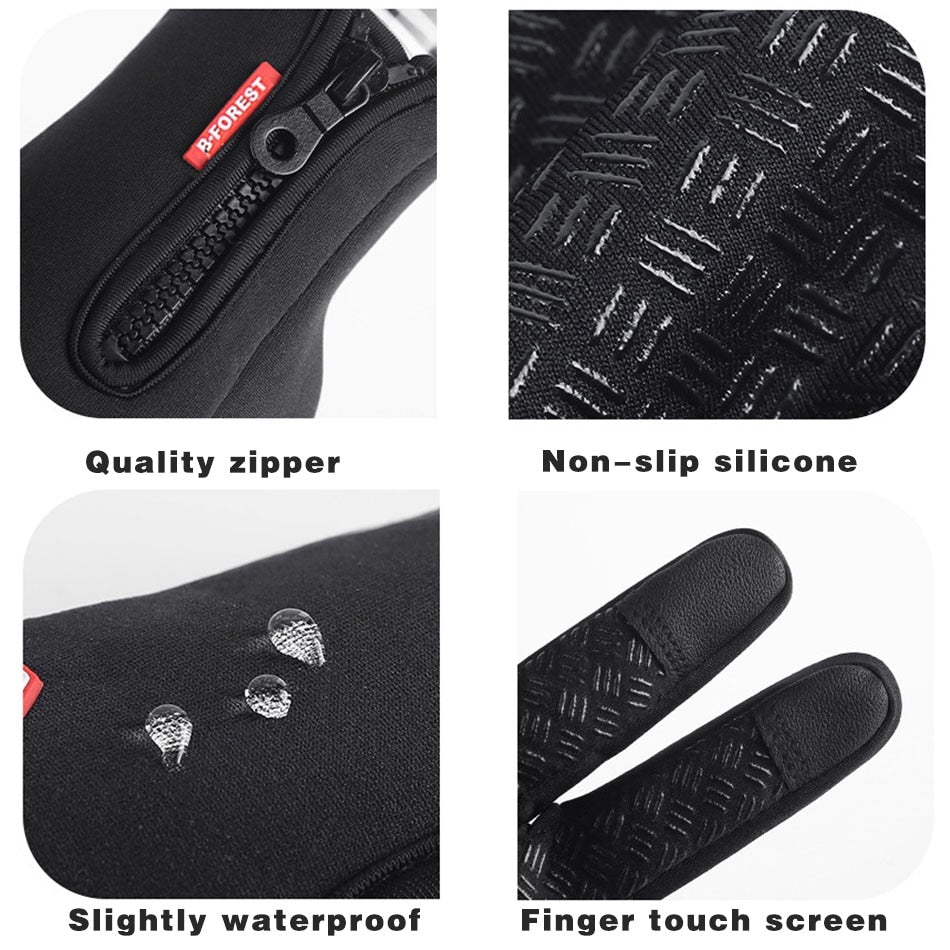Wasserdichte Thermohandschuhe mit Touchscreen-Kompatibilität