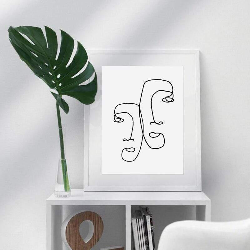 Lässige Chic Canvas