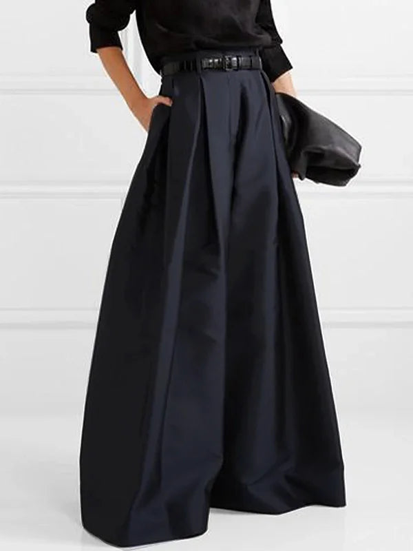Liarven™ | Solid Color Wide Leg Women's Pants