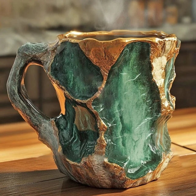 CrystalMug™ – Mineral Crystal Coffee Mugs