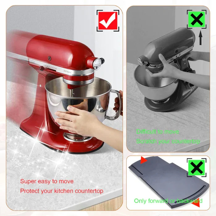 MixerMat™ - Move your mixer easily and quietly!
