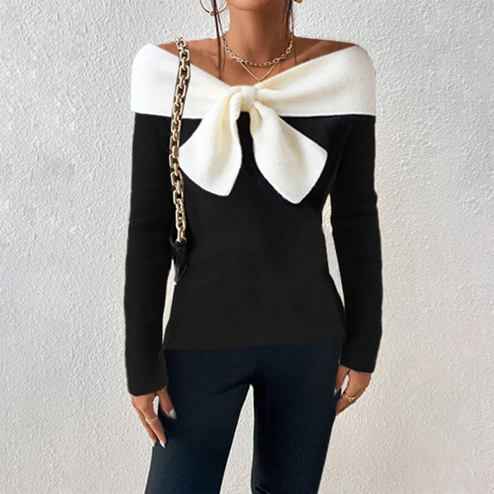 Friedhilde™ | Elegant V-neck sweater