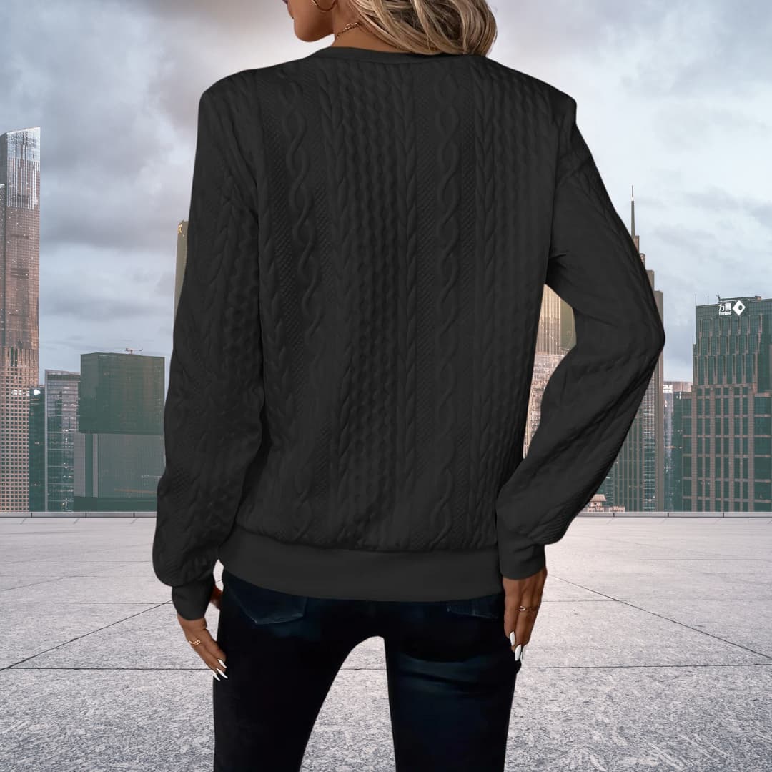 Iris™ | Stylish knitted sweater