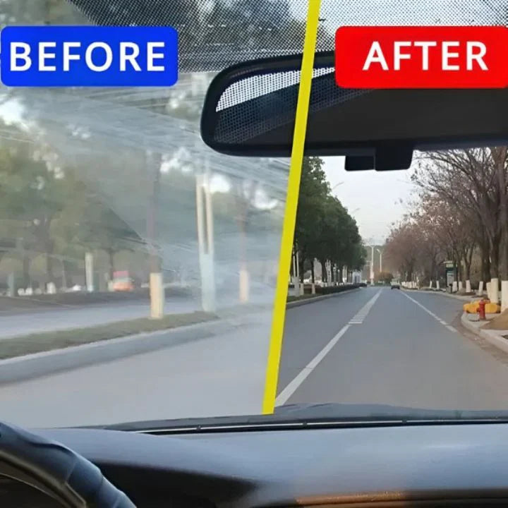 GlassClean™ – Automotive Oil Film Cleaning Brush
