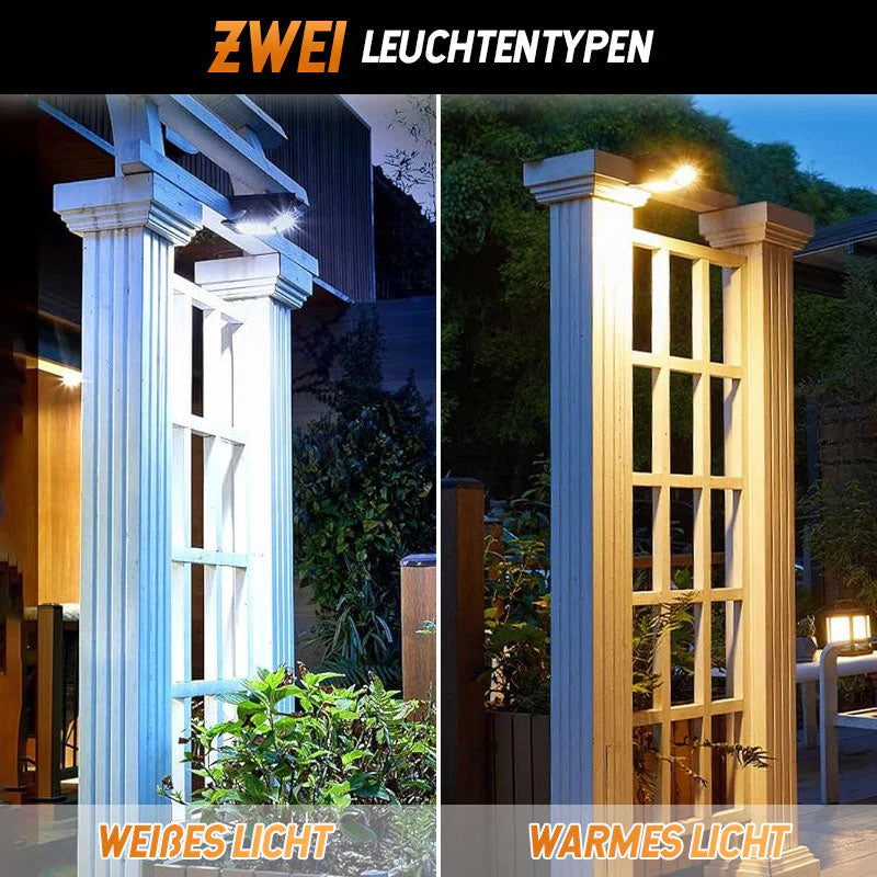 SolGlow™ – Waterproof solar clip light for all weather