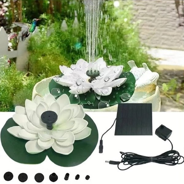 Lotusbeam™ | Solar Lotus Fountain