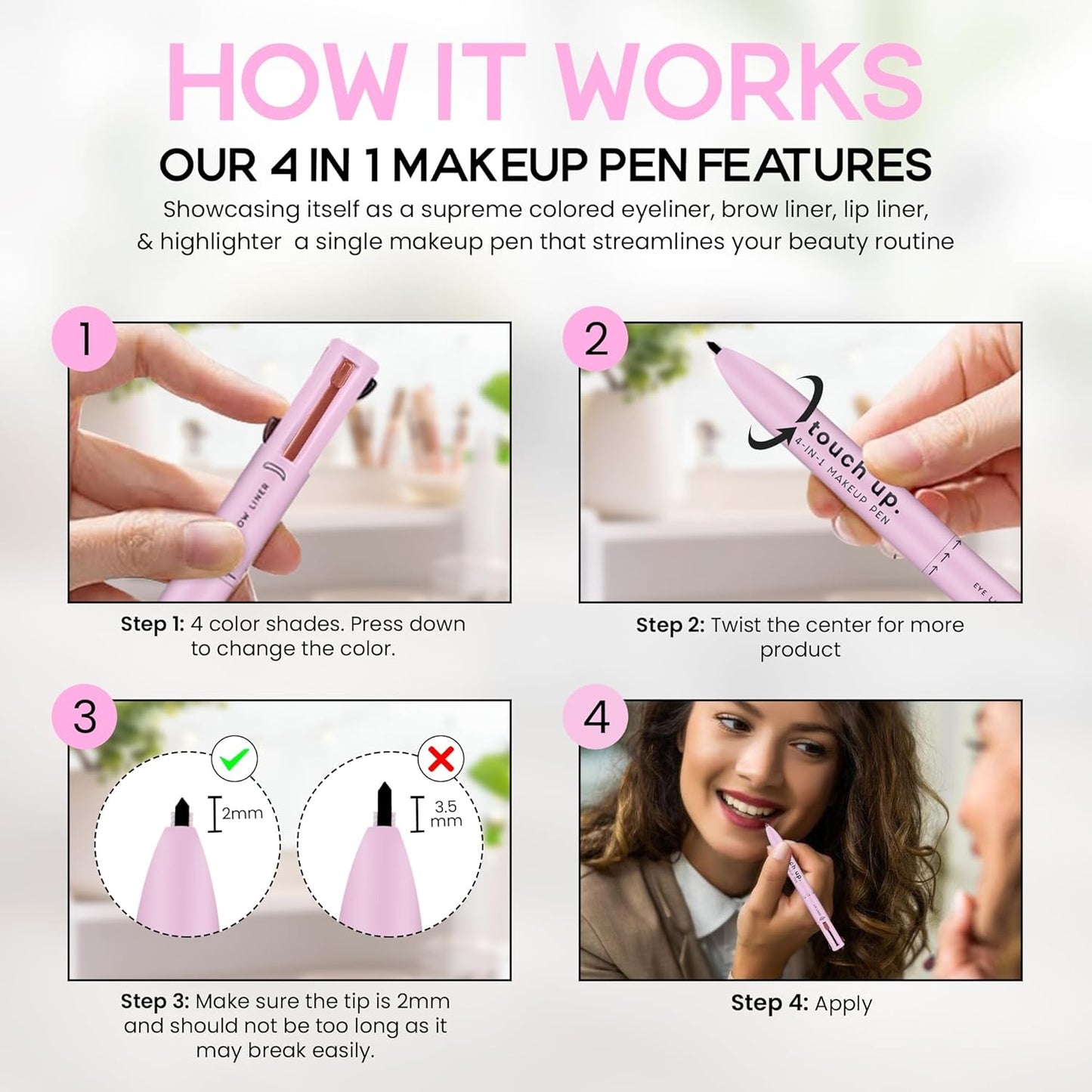 Ophidia™ | 4 in 1 Makeup Pencil